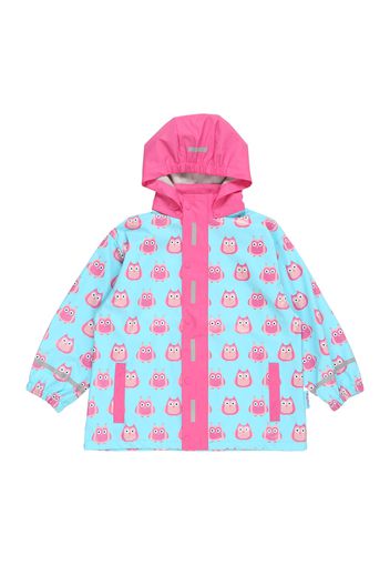 PLAYSHOES Cappotto 'Eulen'  blu / rosa