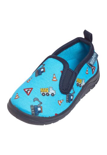 PLAYSHOES Ciabatta 'Baustelle'  turchese / blu scuro / colori misti