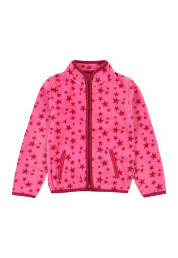 PLAYSHOES Giacca di pile  rosa / rosa scuro