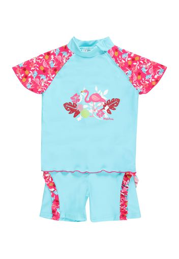 PLAYSHOES Protezione dai raggi UV 'Flamingo'  turchese / rosa / colori misti