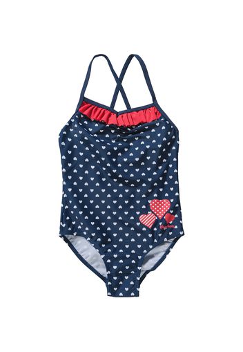 PLAYSHOES Costume intero  navy / rosso / bianco