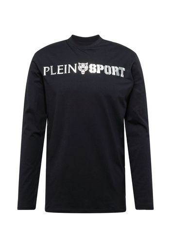 Plein Sport Maglietta  nero / argento