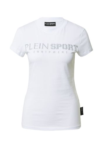Plein Sport Maglietta  argento / bianco
