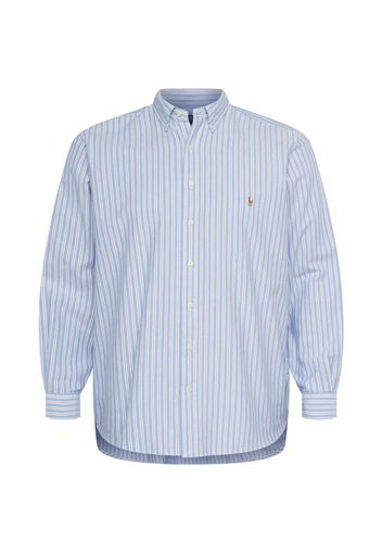 Polo Ralph Lauren Big & Tall Camicia  blu chiaro / marrone / bianco