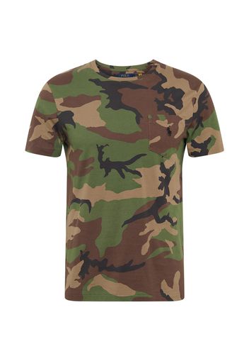 Polo Ralph Lauren T-Shirt  verde scuro / cachi / verde erba