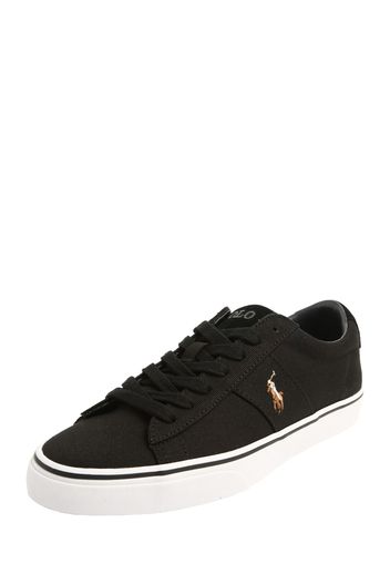 Polo Ralph Lauren Sneaker bassa 'Sayer Canvas'  nero / bianco