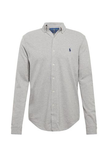 Polo Ralph Lauren Camicia 'FEATHERWEIGHT MESH-LSL-KNT'  grigio sfumato