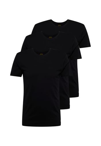 Polo Ralph Lauren Maglietta intima  nero / bianco