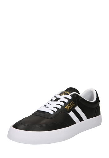 Polo Ralph Lauren Sneaker bassa  bianco / nero / oro