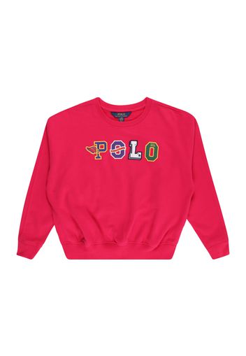 Polo Ralph Lauren Felpa  rosa / giallo / bianco / verde