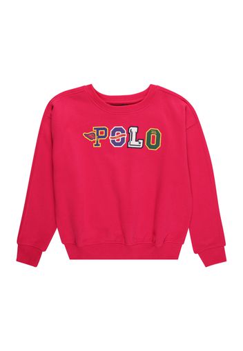 Polo Ralph Lauren Felpa  fucsia / bianco / navy / verde