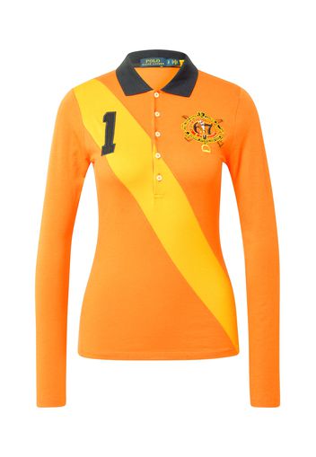 Polo Ralph Lauren Maglietta 'SASH'  arancione / giallo / navy