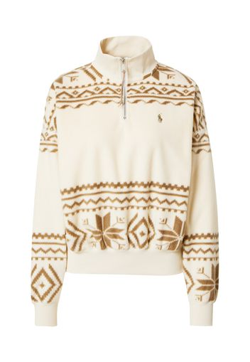 Polo Ralph Lauren Felpa  crema / marrone