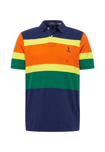 Polo Ralph Lauren Maglietta  blu scuro / giallo / verde / arancione