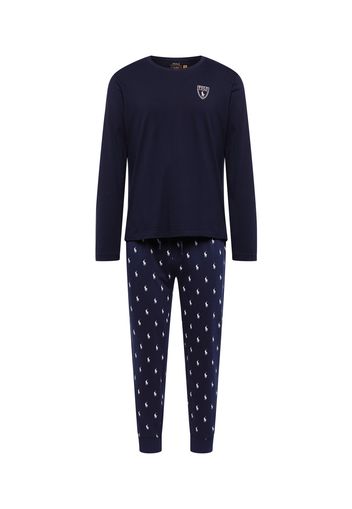 Polo Ralph Lauren Pigiama lungo  navy / bianco