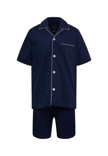 Polo Ralph Lauren Pigiama corto  navy / bianco