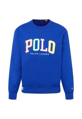 Polo Ralph Lauren Felpa  blu reale / verde erba / lilla scuro / arancione