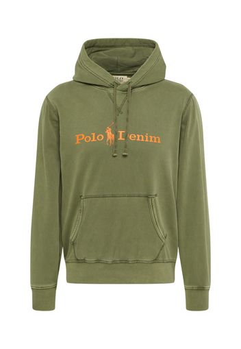 Polo Ralph Lauren Felpa  oliva / arancione