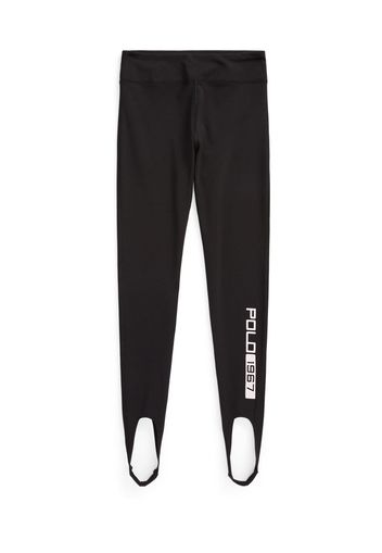 Polo Ralph Lauren Leggings  nero / offwhite