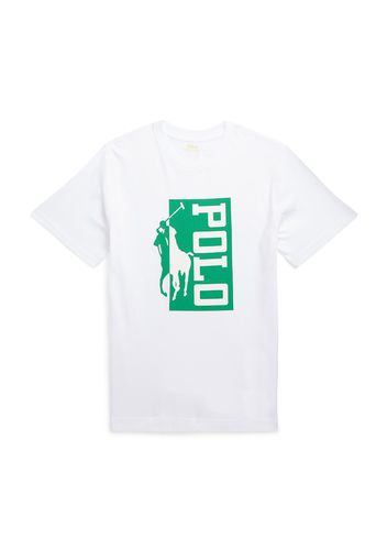 Polo Ralph Lauren Maglietta  verde / bianco