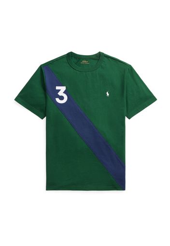 Polo Ralph Lauren Maglietta  blu scuro / verde scuro / bianco