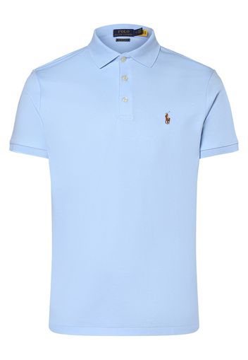 Polo Ralph Lauren Maglietta  blu chiaro / marrone / rosso / bianco