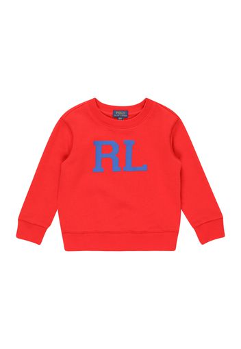 Polo Ralph Lauren Felpa  blu reale / rosso fuoco