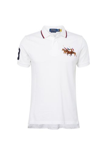 Polo Ralph Lauren Maglietta  navy / marrone / rosso / bianco