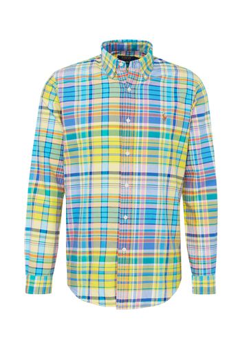 Polo Ralph Lauren Camicia  turchese / giallo / verde chiaro / malva