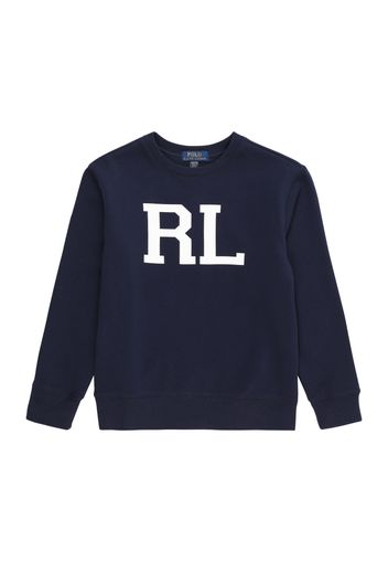 Polo Ralph Lauren Felpa  blu notte / bianco