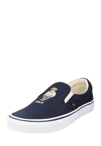 Polo Ralph Lauren Scarpa slip-on 'KEATON'  beige chiaro / navy / blu fumo / bianco