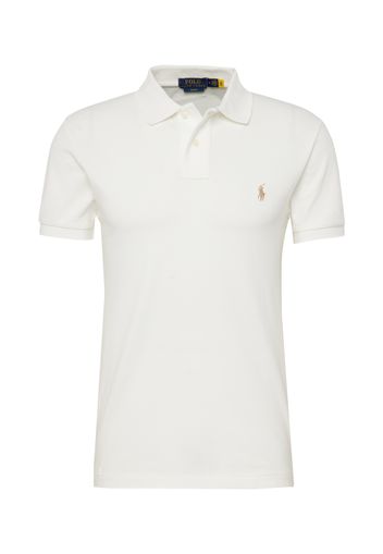 Polo Ralph Lauren Maglietta  marrone chiaro / bianco