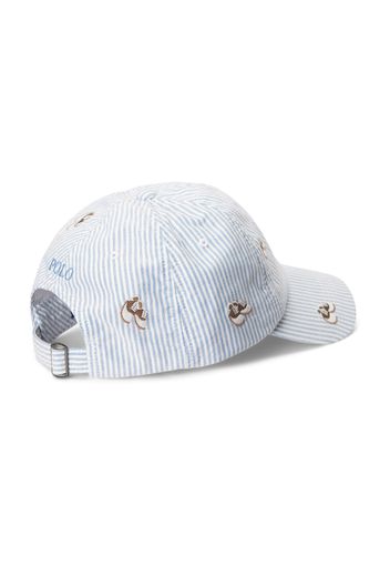 Polo Ralph Lauren Cappello da baseball  blu fumo / marrone / bianco