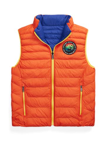 Polo Ralph Lauren Gilet  blu reale / limone / arancione scuro / bianco