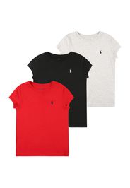 Polo Ralph Lauren Maglietta  rosso / grigio sfumato / nero