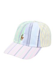 Polo Ralph Lauren Cappello da baseball  blu chiaro / giallo chiaro / verde chiaro / rosa