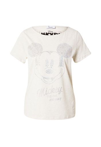 PRINCESS GOES HOLLYWOOD Maglietta 'Mickey Mouse Steinchen'  crema