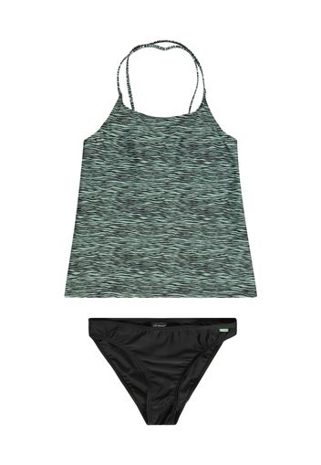 PROTEST Abbigliamento da mare sportivo 'CHARLOT'  menta / nero