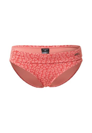 PROTEST Pantaloncini per bikini 'MIXLAVA'  rosso / rosa chiaro