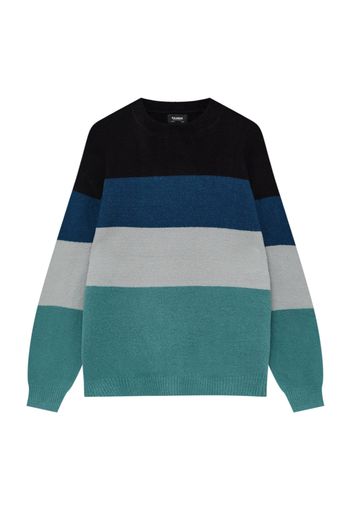 Pull&Bear Pullover  lavanda / giada / navy / nero