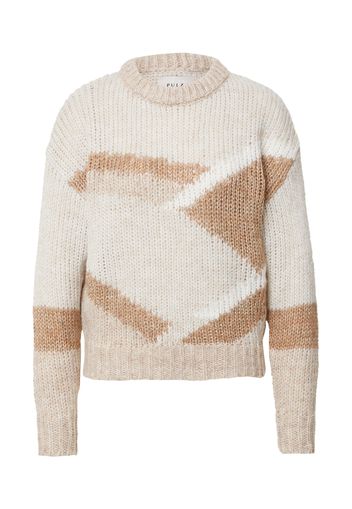 PULZ Jeans Pullover 'AVIVA'  beige / camello / cappuccino