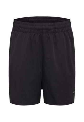 PUMA Pantaloni sportivi  nero / bianco