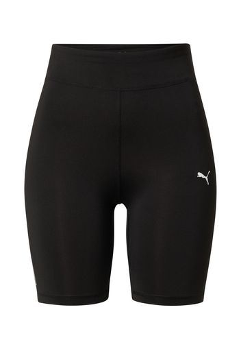 PUMA Pantaloni sportivi  nero / bianco