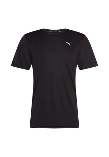 PUMA Maglia funzionale  nero / bianco