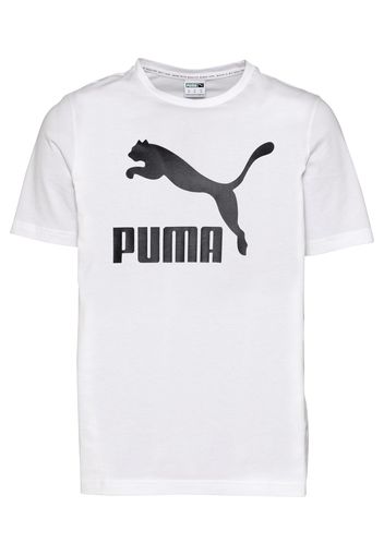 PUMA Maglietta  bianco / nero