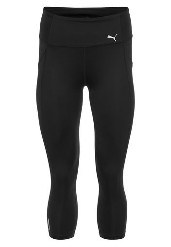 PUMA Pantaloni sportivi  nero / bianco