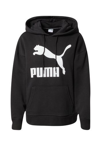 PUMA Felpa  nero / bianco