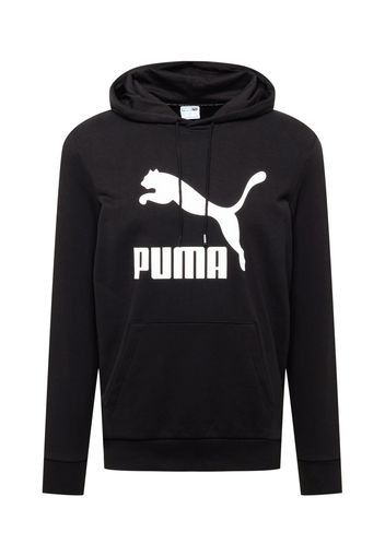 PUMA Felpa  nero / bianco