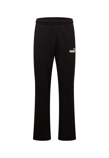 PUMA Pantaloni  nero / bianco