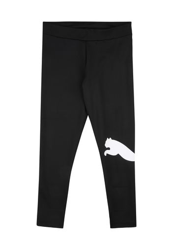 PUMA Pantaloni sportivi 'Active'  nero / bianco